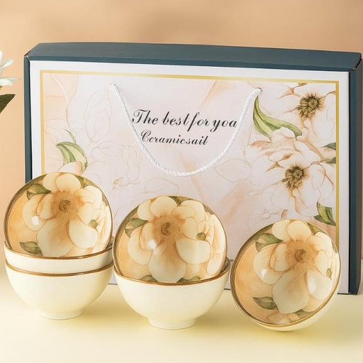 [TT-555-A] طقم بولة 6 ق رسومات [عبوة 20 ]