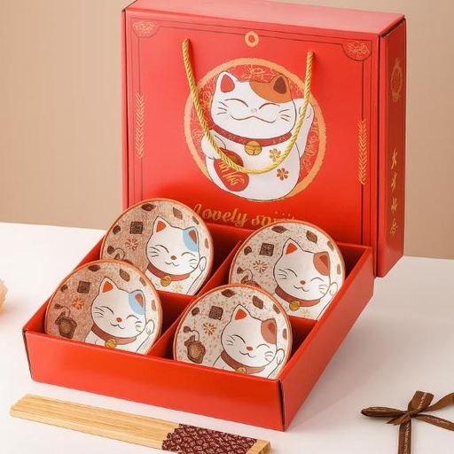 [TT-1510] طقم بولة 4 ق رسومات [عبوة 24 ]