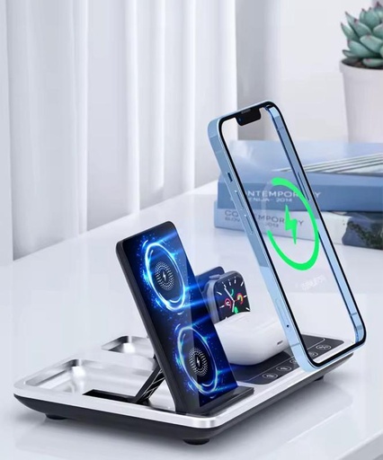 [T-836] شاحن موبيل و ساعه و سماعات و منبه و استاند موبيل [عبوة 20]