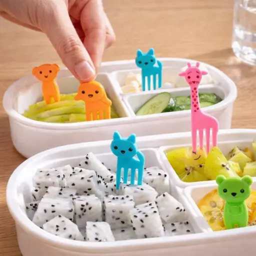 [XX-1227] شوكة فاكهة بلاستيك [ عبوة 2000]