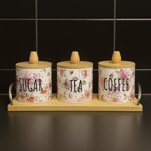 [TT-1534-A] طقم شاي وسكر وقهوة [ عبوة 24 ]