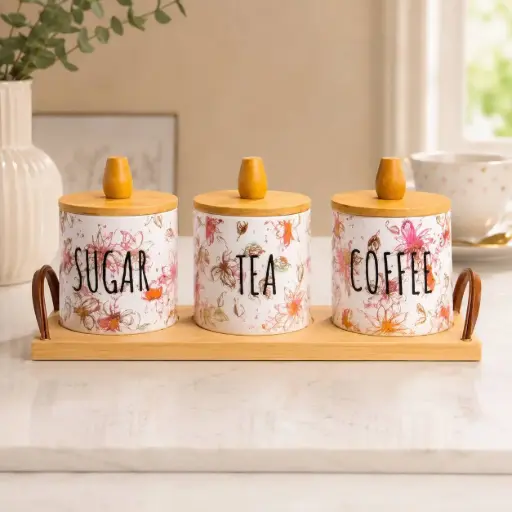 [TT-1534-A] طقم شاي وسكر وقهوة [ عبوة 24 ]