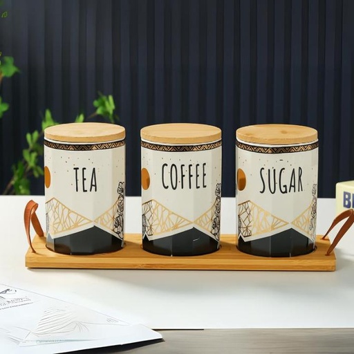 [TT-1537] طقم شاي وسكر وقهوة [ عبوة 12 ]