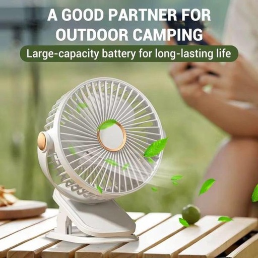 [T-806-B] مروحة مشبك كبيره 360 درجه [ عبوة 40]