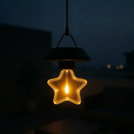 [T-827-C] لمبة طاقه شمسيه نجمه [ عبوة 150]