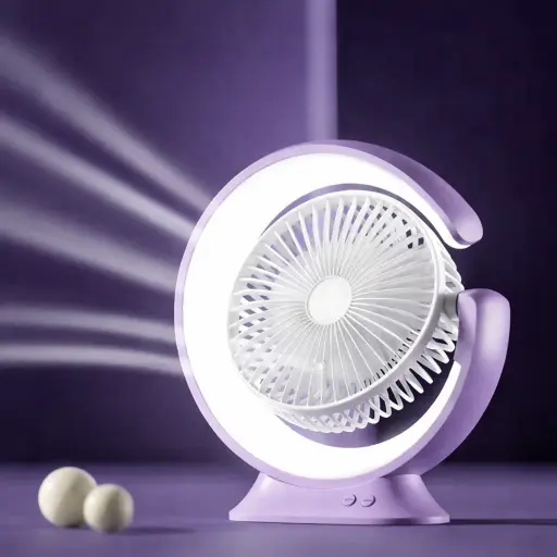 [T-845] مروحة اباجوره شحن ليثيوم [ عبوة 30]