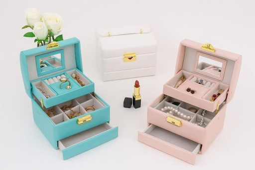 [X-517] شنطه منظم ميكب و مجوهرات [ عبوة 24]