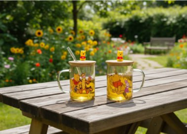 [GG-427-C] كوب زجاج بوو [ عبوه 60 ]