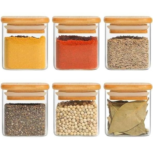 [QQ-961-A] برطمان توابل 60*60 [ عبوه 200 ]