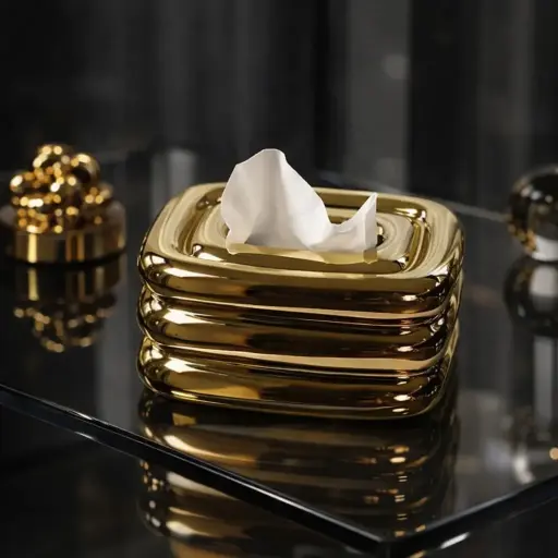 [SA-713] علبه مناديل جولد [ عبوة 24 ]