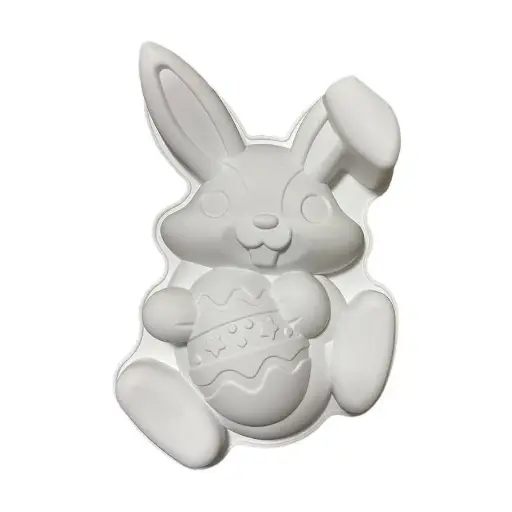 [ZZ-129-1] قالب كيك سليكون ارنوب(عبوة144)