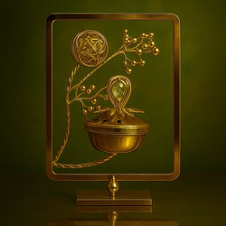 [E-687] ديكورمبخرة [ عبوة 72 ]