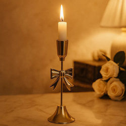 [E-657] شمعدان معدن ك [ عبوة 72 ]