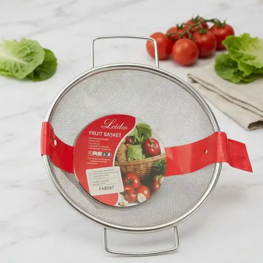 [AA-404] مصفي مدور بيدين 20 سم(عبوة100)