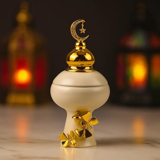 [E-601] مبخرة ورد ديكور صغير [ عبوة 36 ]