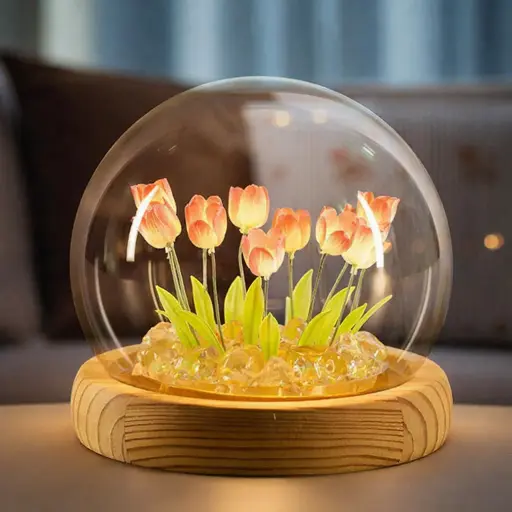 [EL-1182A] بلورة ورد مضيئ [ عبوة 100 ]