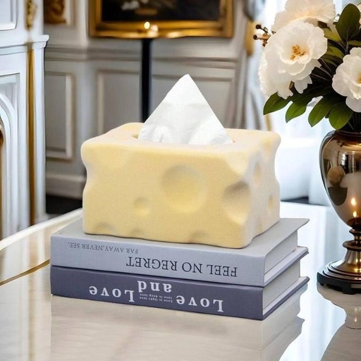 [G-429] علبه مناديل جبنه ابيض*36