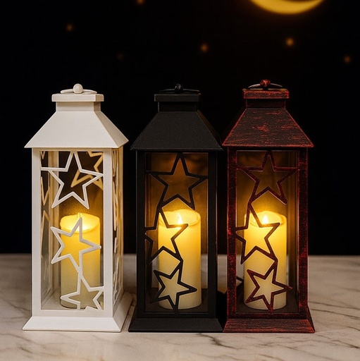 [E-725] فانوس اكليريك جامبوا [ عبوة 12 ]