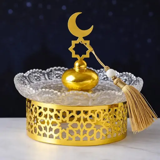 [DD-1348] تمرية زجاج ذهبي [ عبوة 24 ]