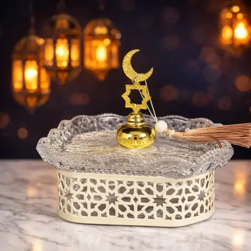 [DD-1349] تمرية زجاج ابيض [ عبوة 24 ]