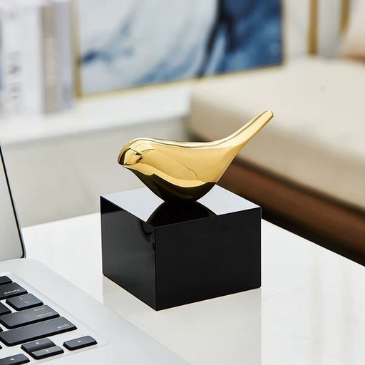 [WA-1145] عاصفورة ذهبي وسط [ عبوة 1800 ]