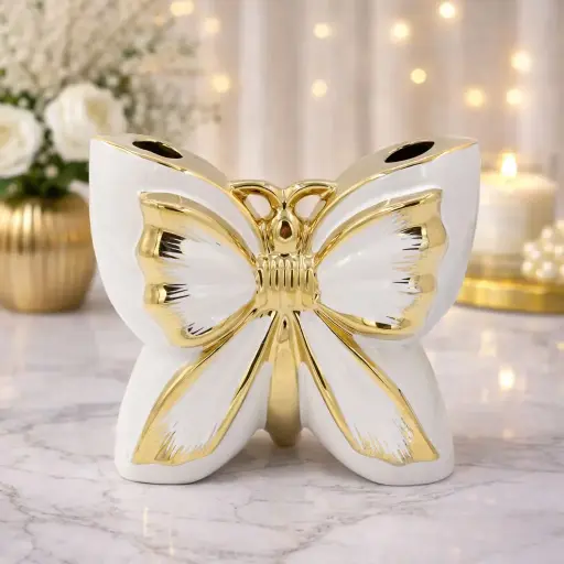 [WA-1171] فازة فراشة شكل جديد ك [ عبوة 36 ]