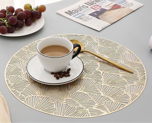 [D-111] كوستر اشكال ذهبي روزجولد ذهبي لامع*300