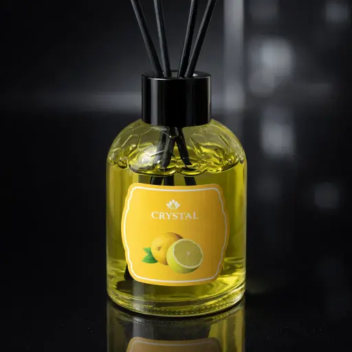 [cr-4001-7] عيدان كريستال-لمون[عبوه 50]