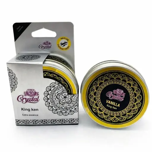 [CR-K1017-6] كانز خشب-فانيليا[عبوه 12]