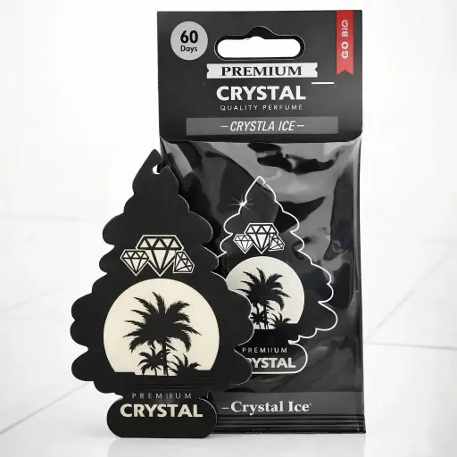 [CR-C1062] كارت شجرة كريستال-ميكس (عبوه 10)