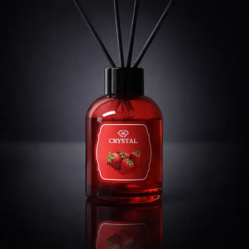 [CR-4001-14] عيدان كريستال-توت احمر [عبوه 50] 