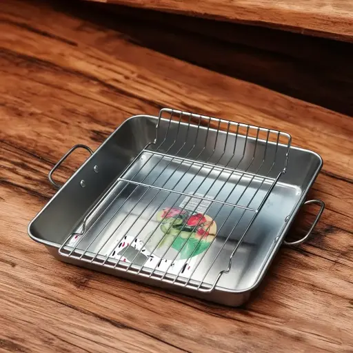 [AA-468] شوايه استانلس 30 سم*80